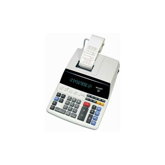 Számológép asztali szalagos 12 számjegyes Sharp EL-2607V kép