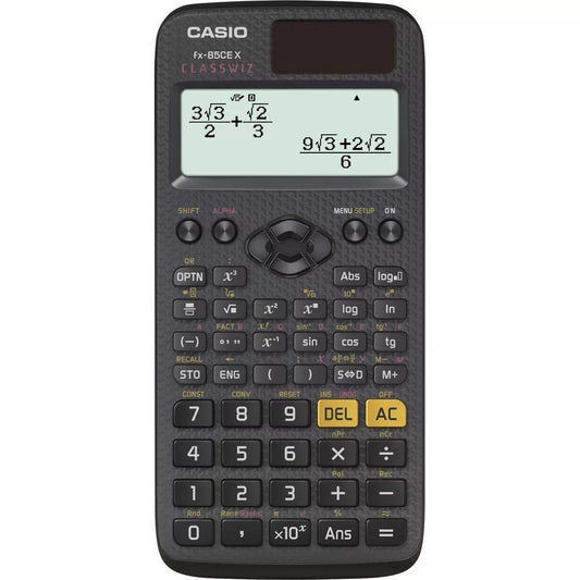 Számológép tudományos 379 funkciós Casio FX 85 CE X fekete kép