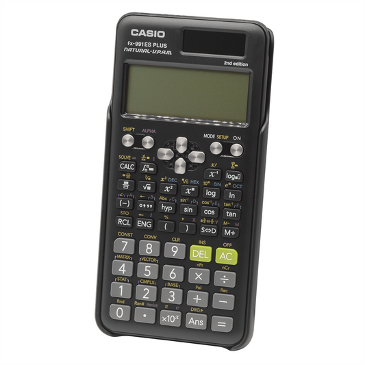 Számológép tudományos 417 funkcióss Casio FX 991ES PLUS fekete kép