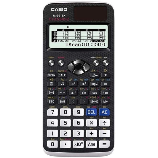 Számológép tudományos 668 funkcióss Casio FX991CE X fekete kép