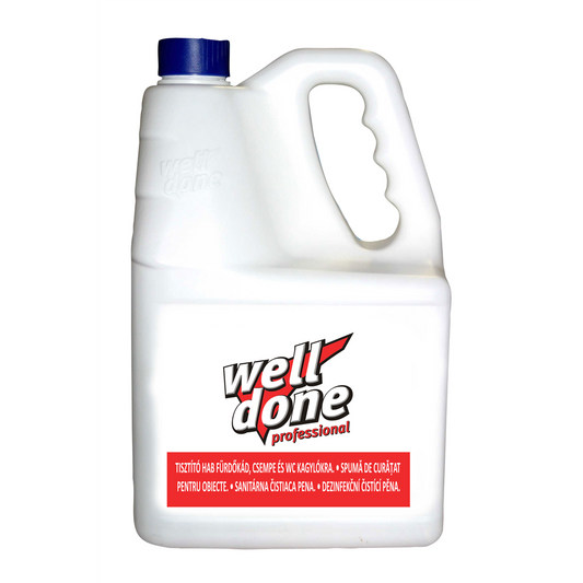 Szaniter tisztítóhab 5 liter Well Done kép
