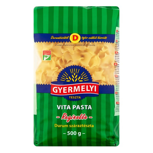 Száraztészta fodros kocka GYERMELYI Vita Pasta durum 500 g