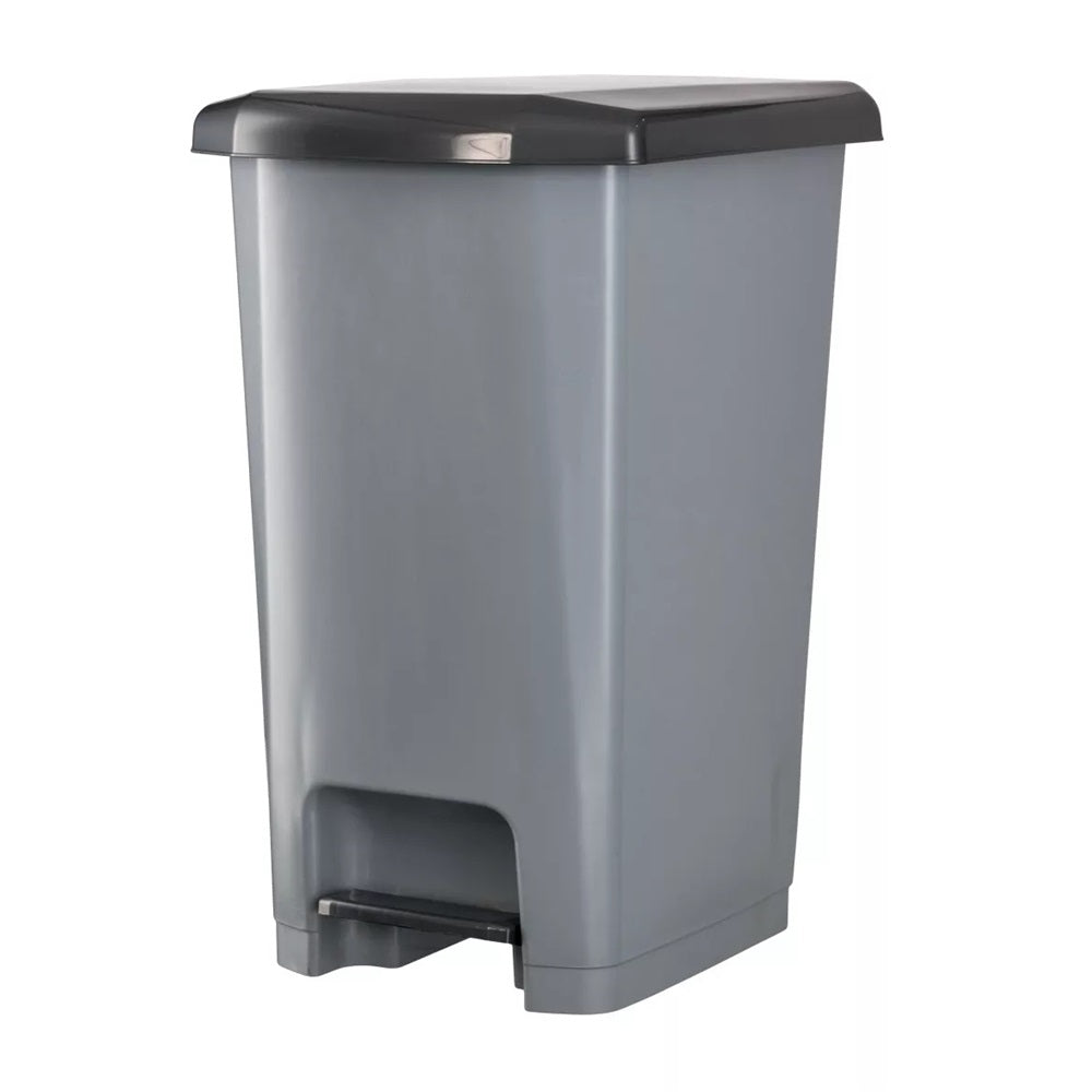 Szemetes kuka pedálos műanyag 40 literes Slim ECO antracit kép