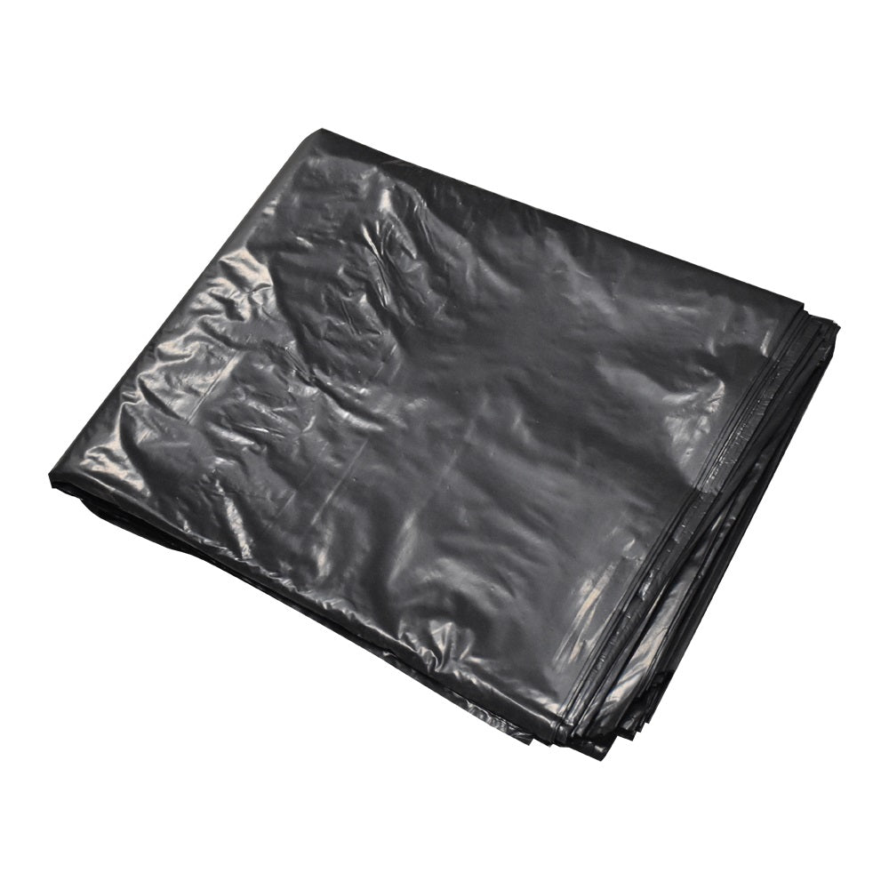 Szemeteszsák 160 liter 80 x 120 cm 10 db/tekercs fekete kép