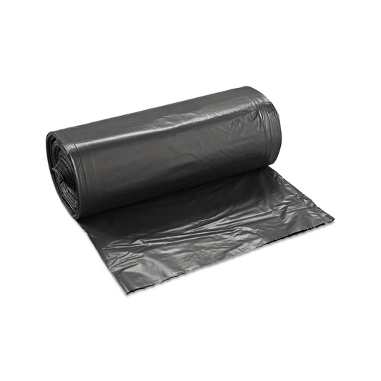 Szemeteszsák 160 liter 80 x 120 cm 22 mikron 10 db/tekercs fekete kép