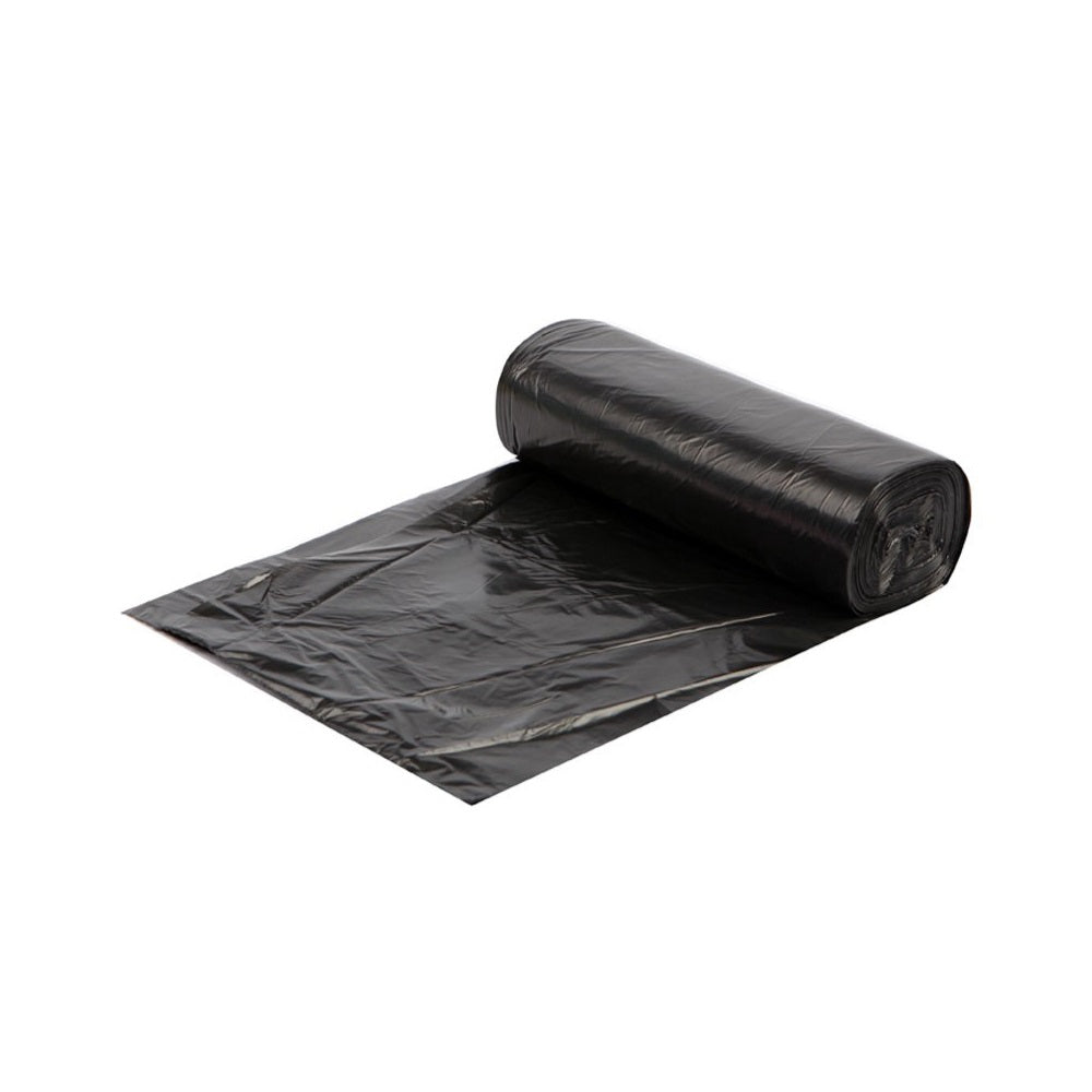 Szemeteszsák 20 liter 50 x 50 cm 10 mikron 20 db/tekercs fekete kép
