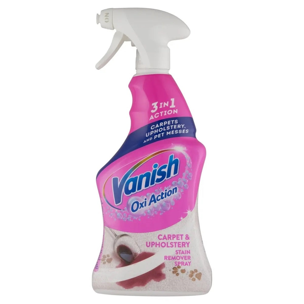 Szőnyeg- és kárpittisztító szórófejes 500 ml Vanish Oxi Action kép