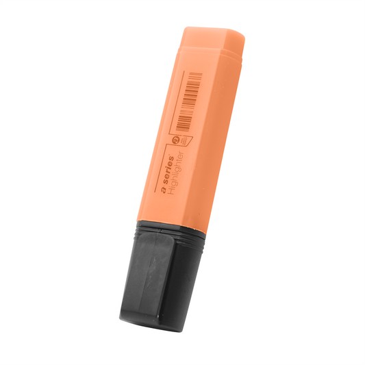 Szövegkiemelő 1-5mm, vágott hegyű,lapos test, A-Series narancssárga kép
