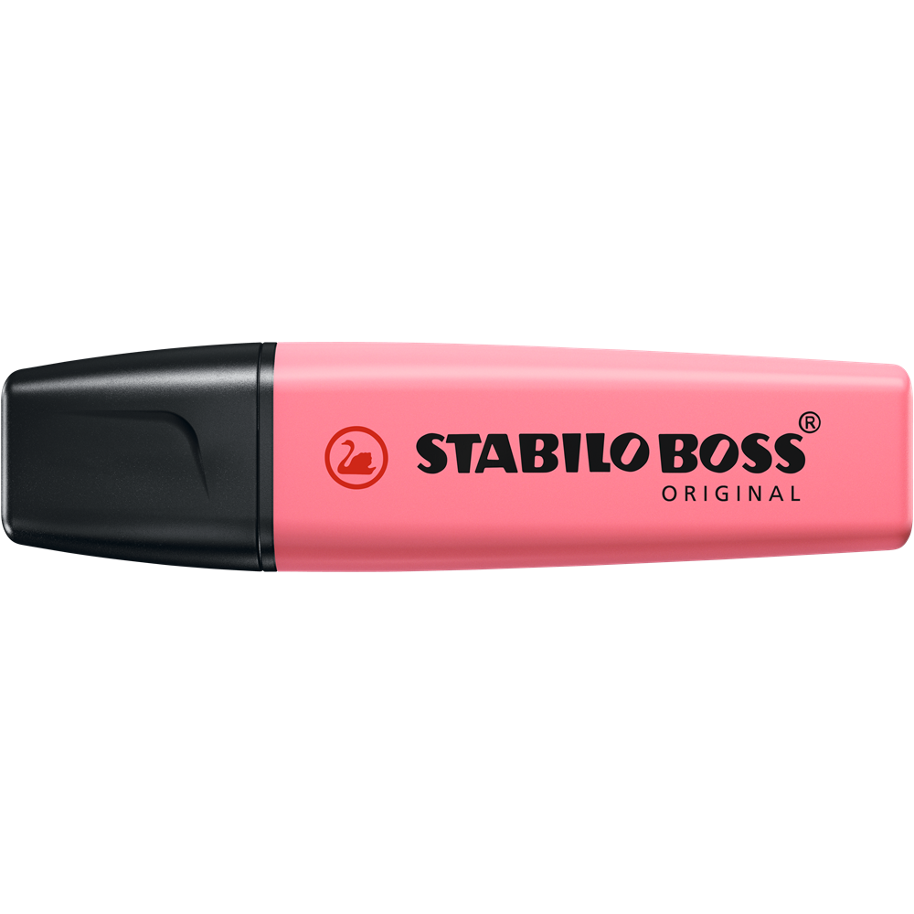 Szövegkiemelő 2-5mm, vágott hegyű, STABILO Boss original Pastel cseresznyevirág kép