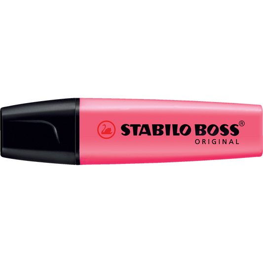 Szövegkiemelő 2-5mm, vágott hegyű, STABILO Boss original ciklámen kép