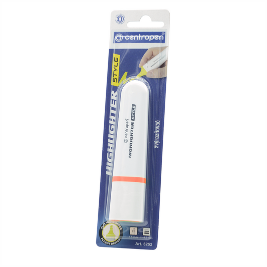 Szövegkiemelő 1-4,6mm, vágott hegyű, Centropen 6252 neon narancs kép