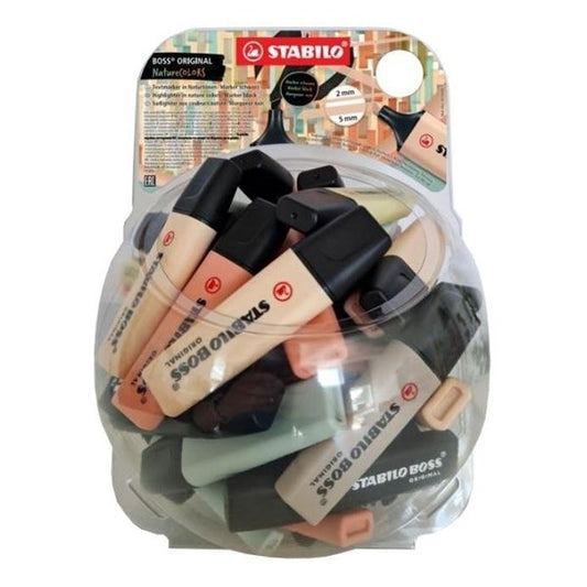 Szövegkiemelő STABILO Boss NatureColors bonbon glass 60 darabos
