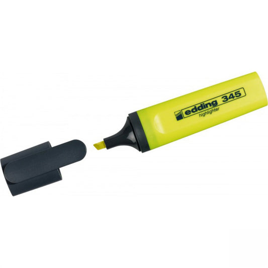 Szövegkiemelő 2-5mm, vágott Edding 345 sárga kép