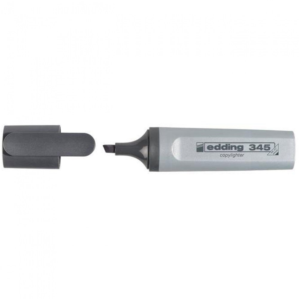 Szövegkiemelő 2-5mm, vágott Edding 345 szürke kép