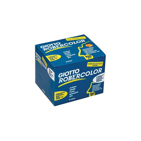 Táblakréta GIOTTO Robercolor színes kerek 100 darabos piros