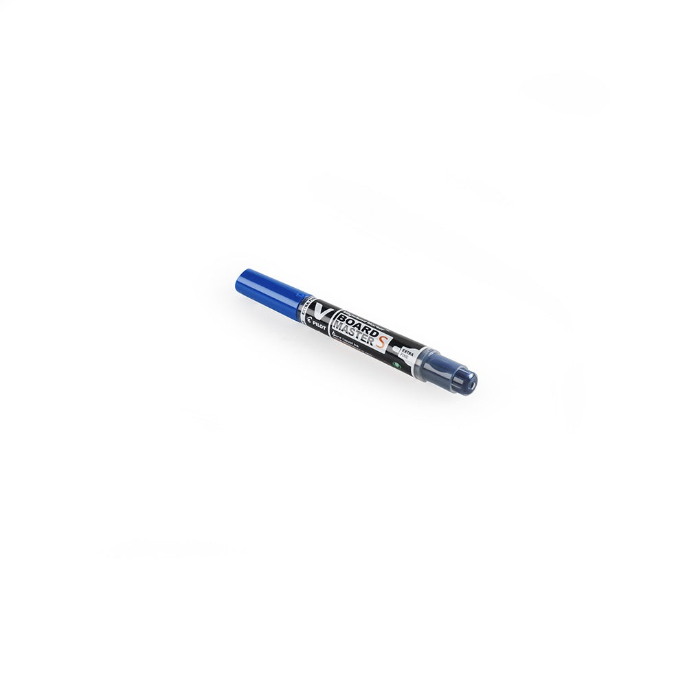 Táblamarker 1,3mm, kerek hegyű, utántölthető Extra fine V-Board Pilot kék kép