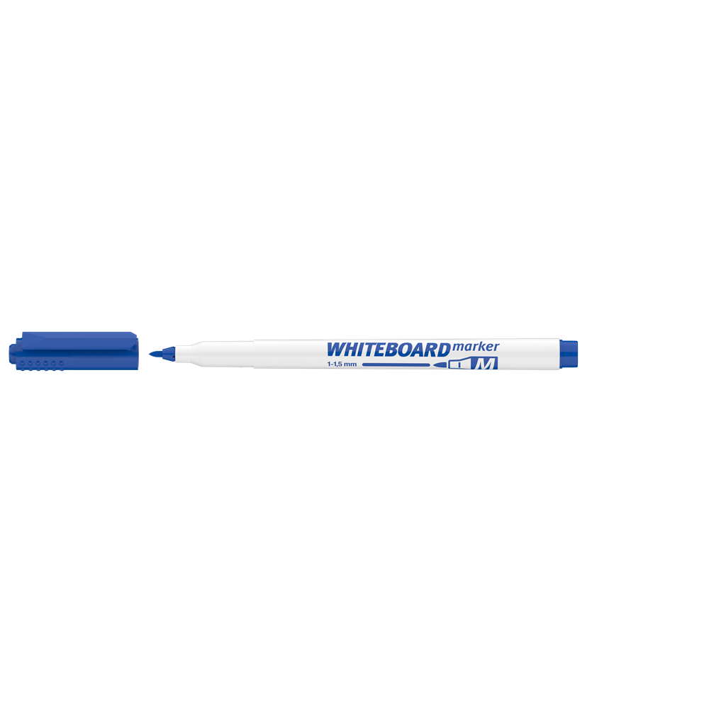 Táblamarker 1-1,5mm, M kerek Ico kék kép
