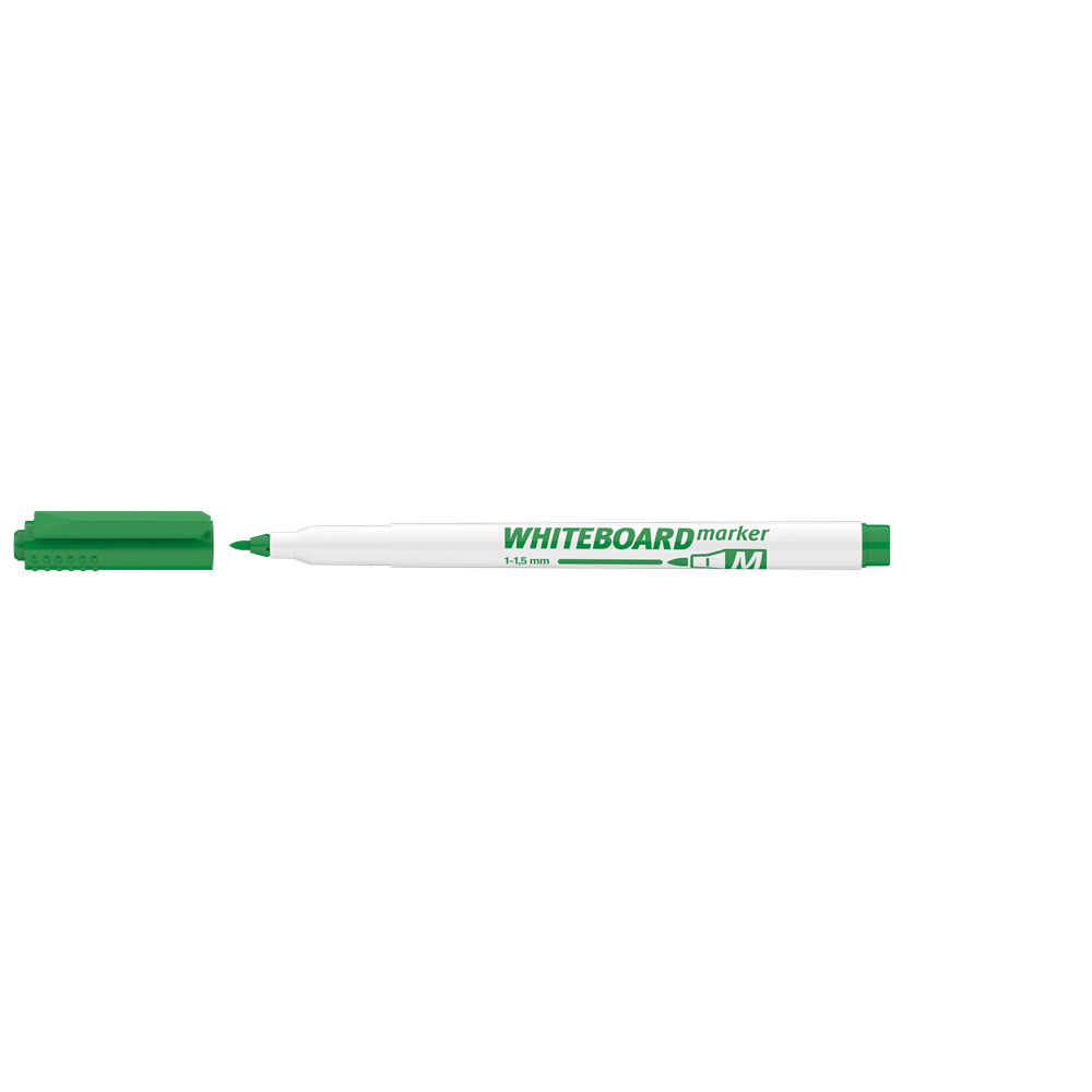Táblamarker 1-1,5mm, M kerek Ico zöld kép