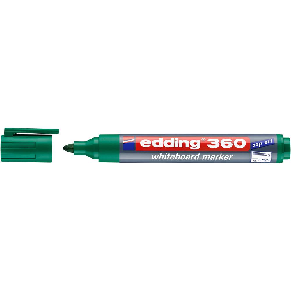 Táblamarker 1,5-3mm, kerek Edding 360 zöld kép