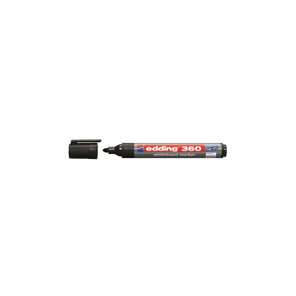 Táblamarker 1,5-3mm, kerek Edding 360 fekete kép