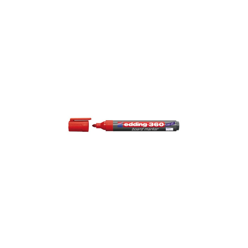 Táblamarker 1,5-3mm, kerek Edding 360 piros kép