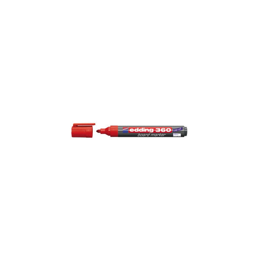 Táblamarker 1,5-3mm, kerek Edding 360 piros kép