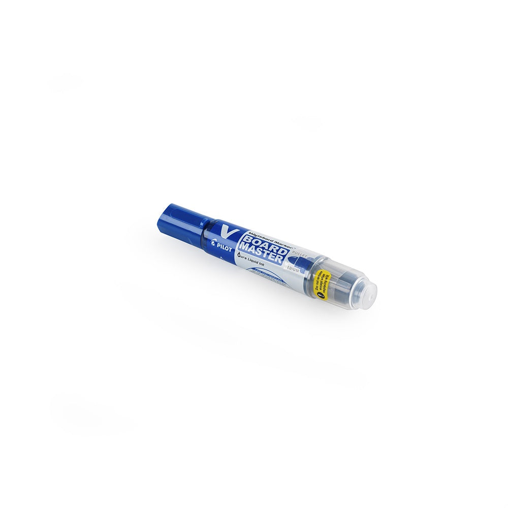 Táblamarker 2,3mm, kerek hegyű, utántölthető medium V-Board Pilot kék kép