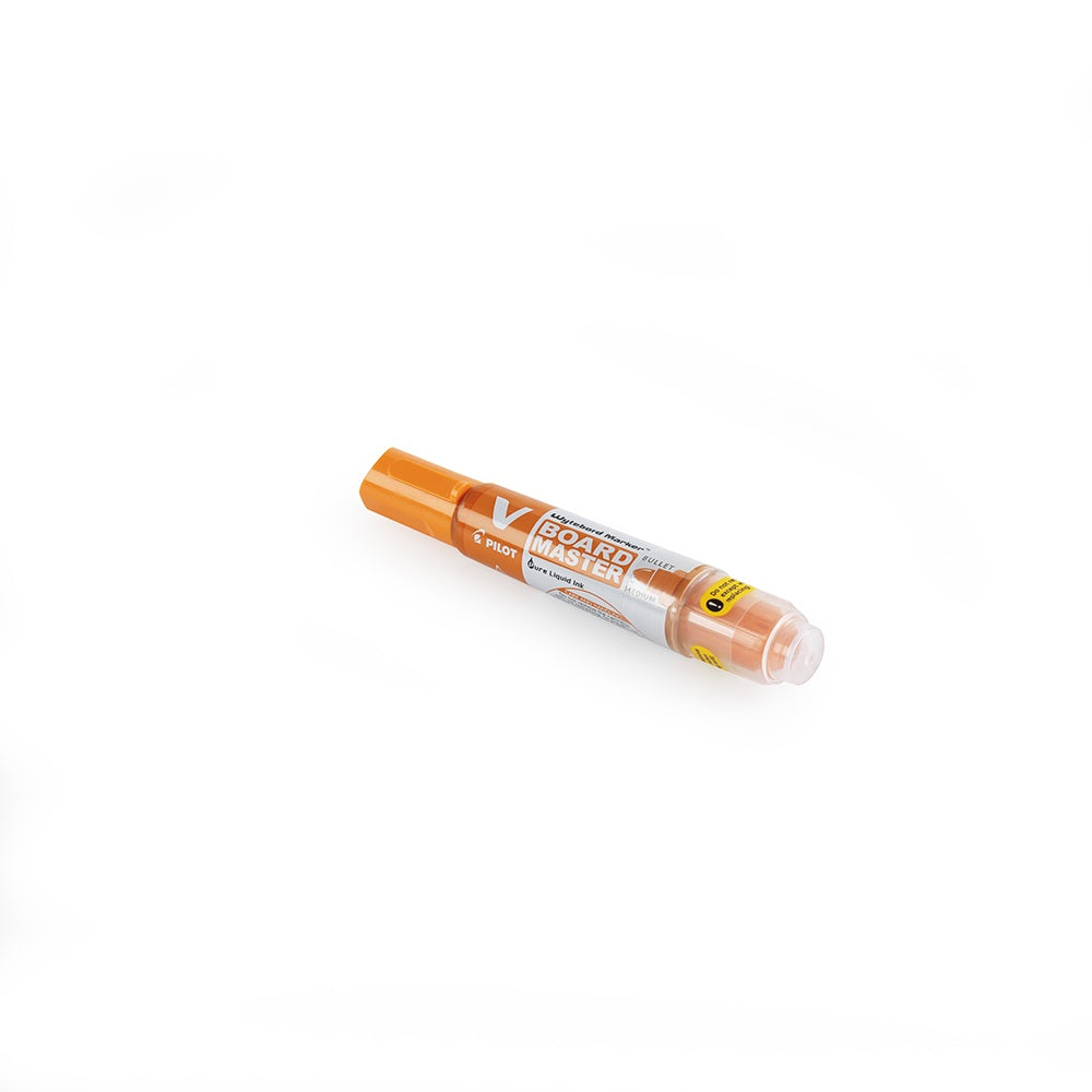 Táblamarker 2,3mm, kerek hegyű, utántölthető medium V-Board Pilot narancs kép