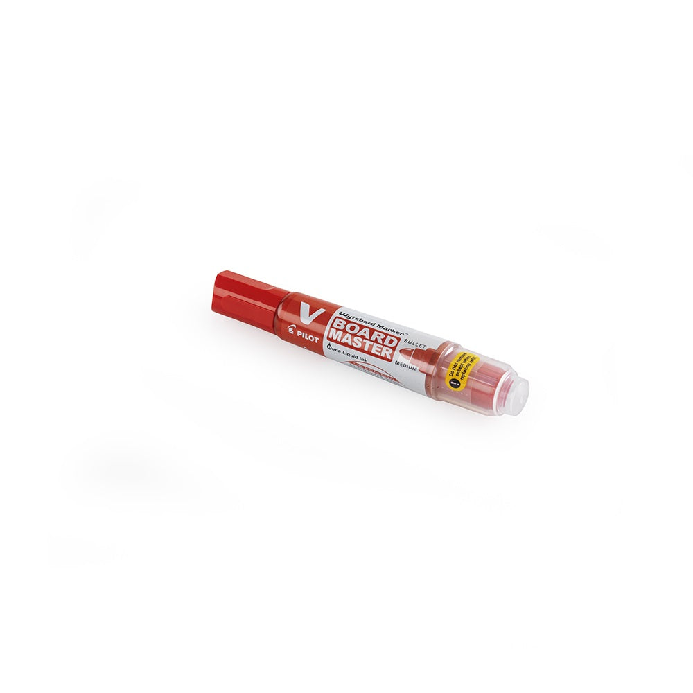 Táblamarker 2,3mm, kerek hegyű, utántölthető medium V-Board Pilot piros kép