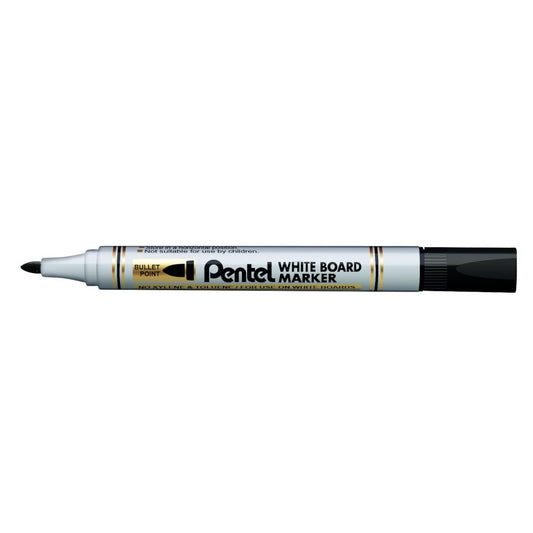 Táblamarker 2mm, kerek, Pentel fekete kép