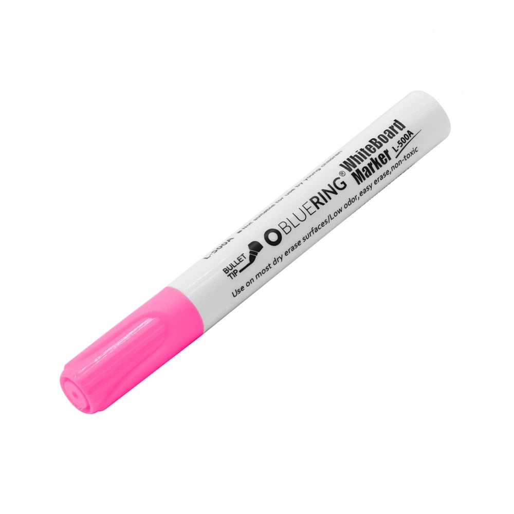Táblamarker kerek test Bluering® neon pink kép