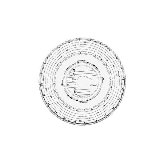 Tachográf 125km-es (blu2) 100 darabos