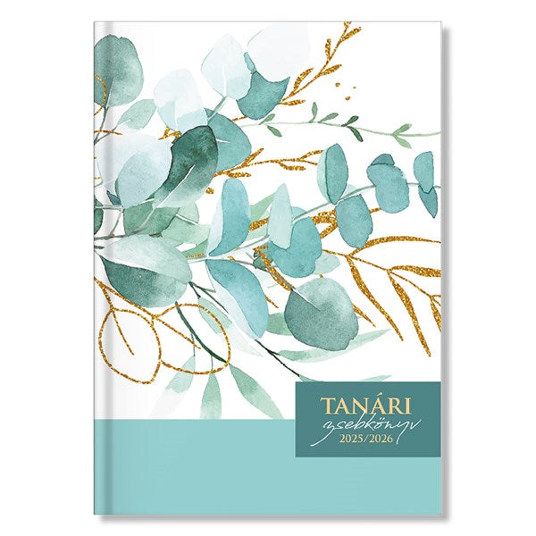 Tanári zsebkönyv PD CALENDAR papírborító A/5 Azur 2025-2026