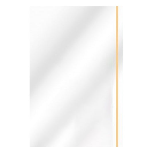 Tankönyvborító A/5 öntapadós csíkkal víztiszta 60mic 45x26 cm 10 darabos