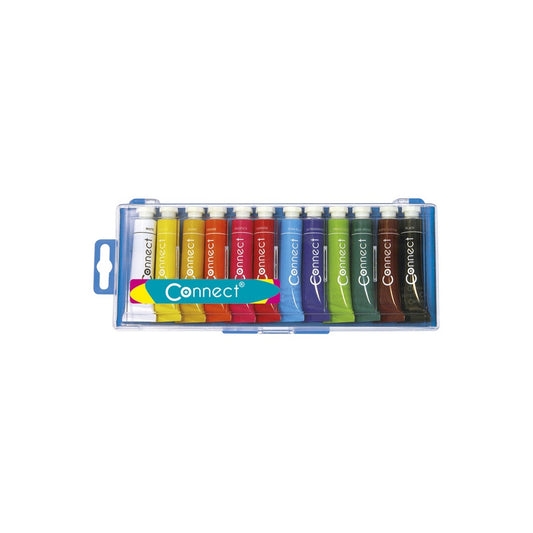 Tempera 12x12ml, készlet, Connect kép