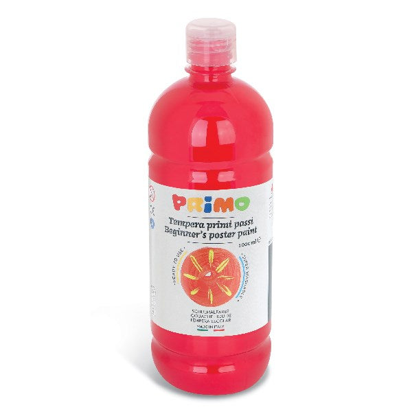 Tempera PRIMO 1 liter piros