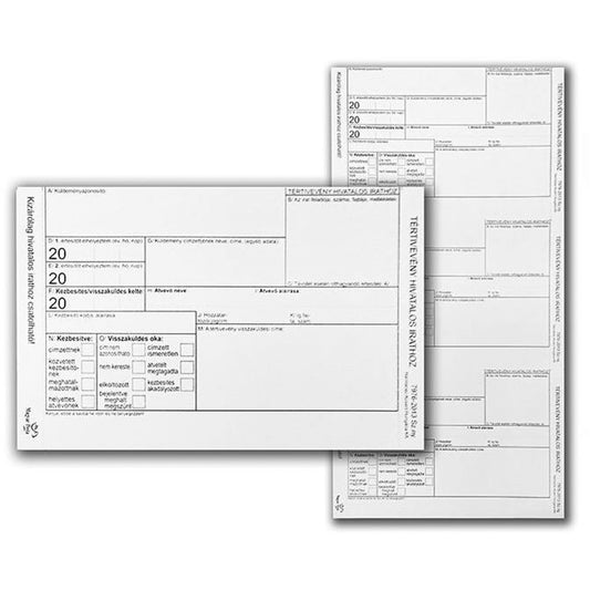 Tértivevény szilikonos ragasztócsíkkal 7976-2013 SZ.NY. kép