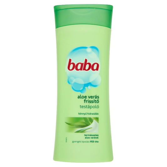 Testápoló 400 ml Baba aloe vera kép