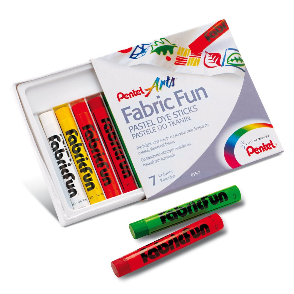 Textilkréta 7 db-os készlet PTS2-7 Pentel kép