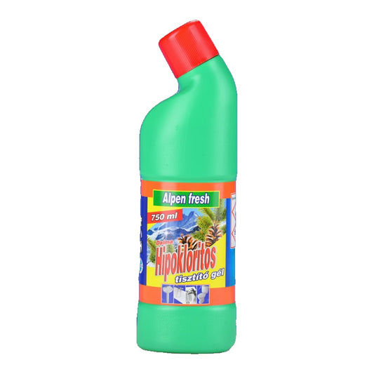 Tisztító gél 750 ml hipokloritos Dalma Alpen Fresh kép