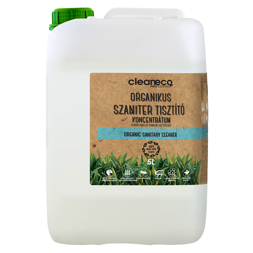 Tisztítószer konyhai és fürdőszobai 5 liter organikus Cleaneco kép