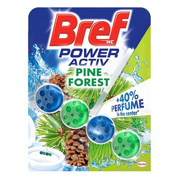 Toalett illatosító golyó BREF Power Aktiv Pine Forest 50 g