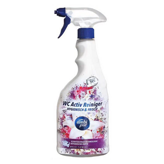 Toalett tisztító szórófejes AMBI PUR White flowers 750 ml