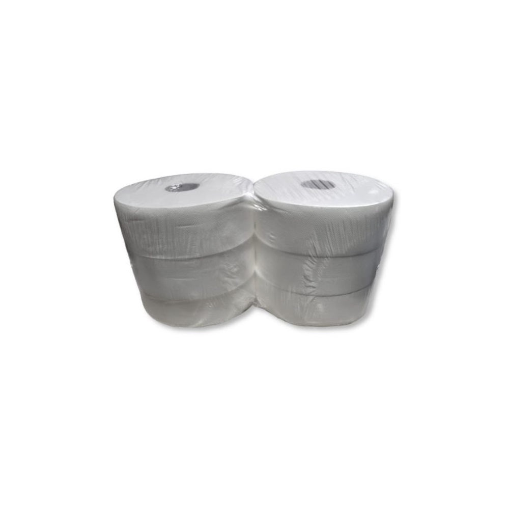 Toalettpapír 2 rétegű közületi átmérő: 27 cm 100 % cellulóz 360 m/tekercs 6 tekercs/csomag_Bluering®N2C360_hófehér kép