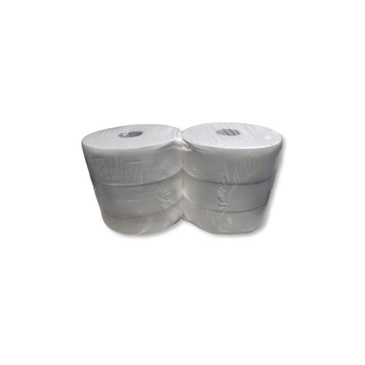 Toalettpapír 2 rétegű közületi átmérő: 27 cm 100 % cellulóz 360 m/tekercs 6 tekercs/csomag_Bluering®N2C360_hófehér kép