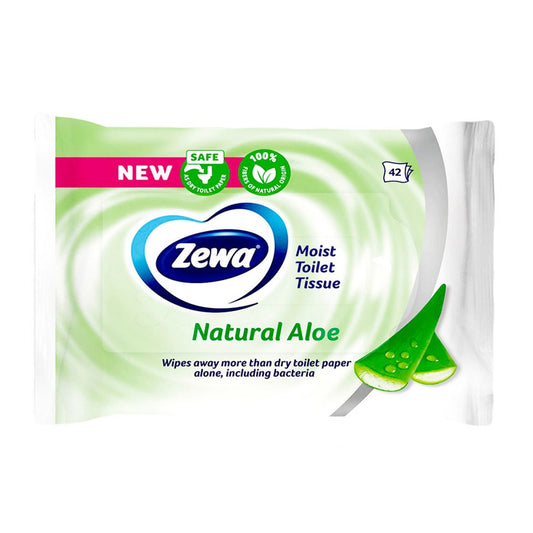 Toalettpapír nedves 42 lap/csomag Zewa Aloe Vera kép