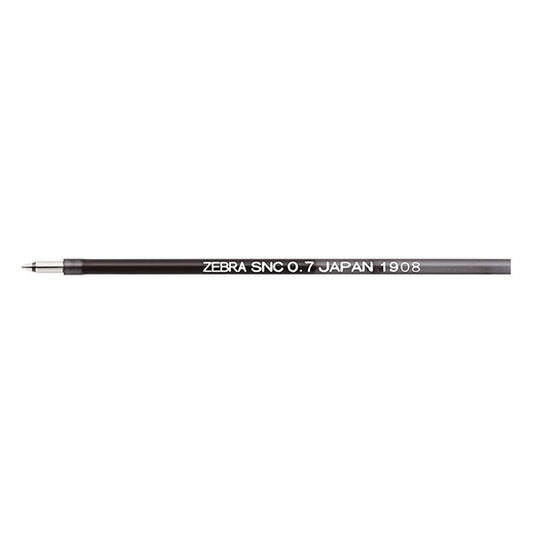 Tollbetét golyós ZEBRA SNC 0,7 mm fekete