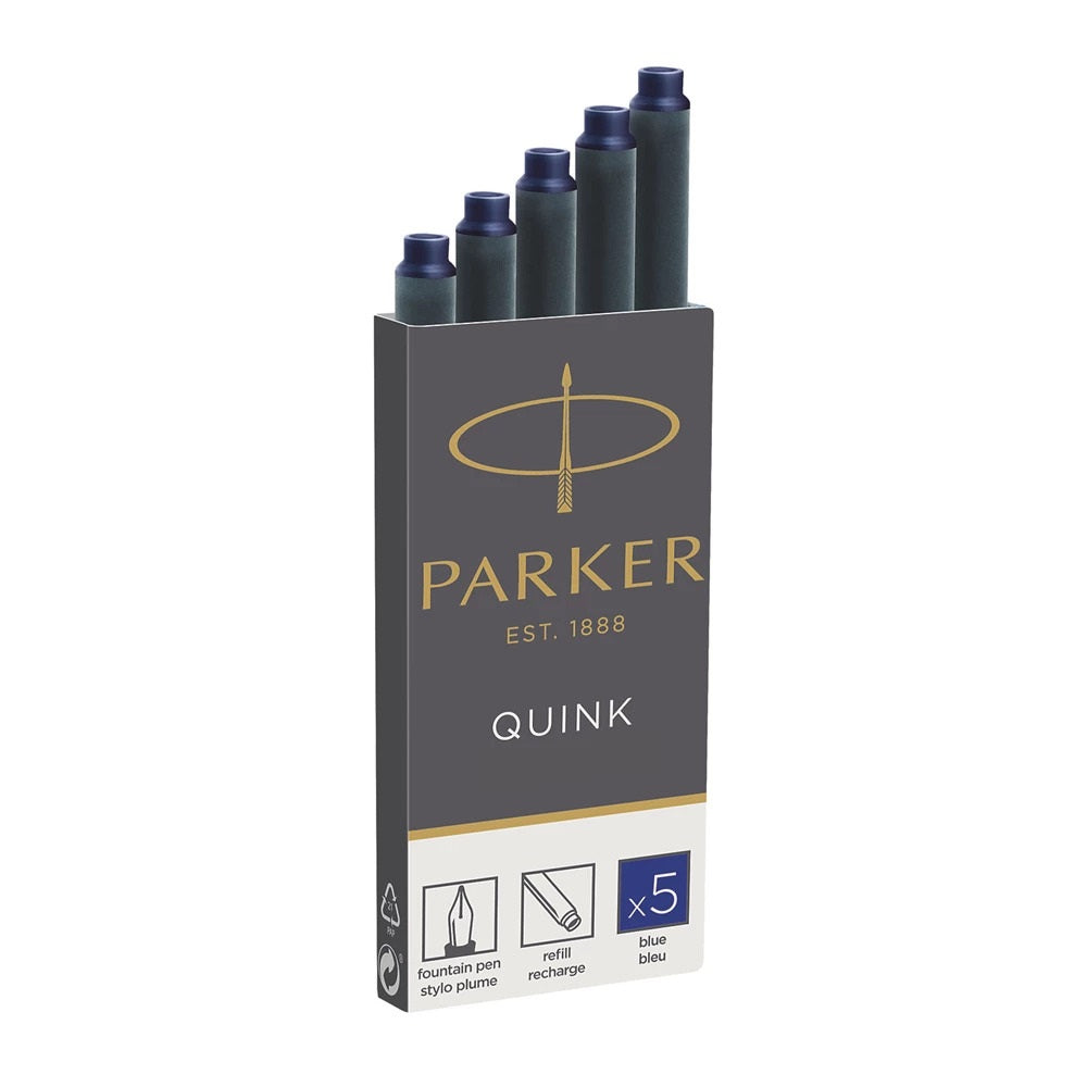 Töltőtoll tintapatron, 5 patron/doboz 1950384 Parker Royal kék kép