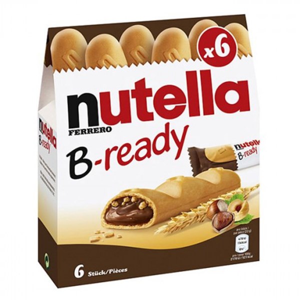 Töltött ostya NUTELLA B-Ready 132 g
