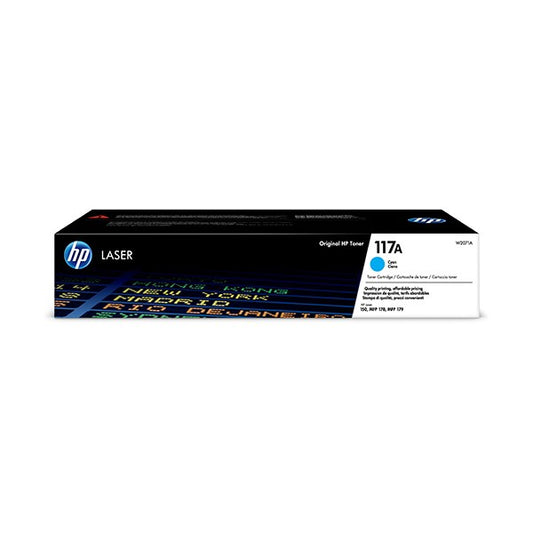 Toner HP W2071A (117A) kék 0,7K